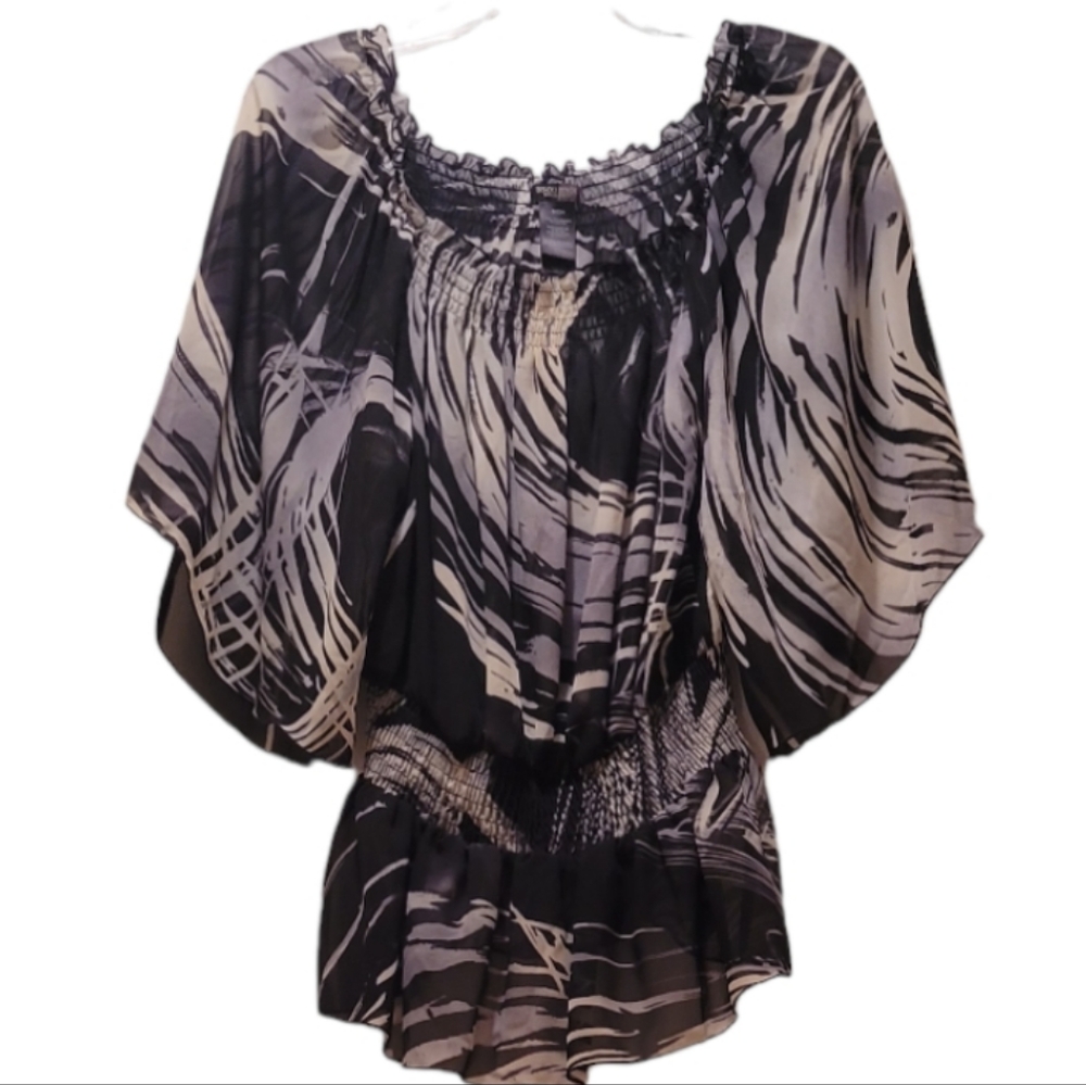 Bisou Bisou Shear Blouse